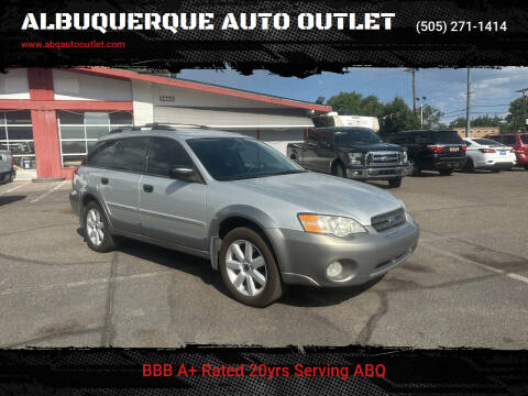 2006 Subaru Outback for sale at ALBUQUERQUE AUTO OUTLET in Albuquerque NM