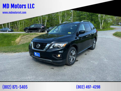 2020 Nissan Pathfinder for sale at MD Motors LLC in Williston VT