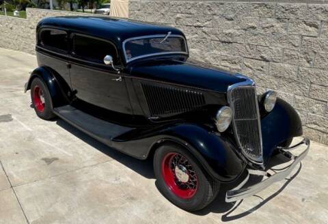 1934 Ford Tudor for sale at Classic Car Deals in Cadillac MI