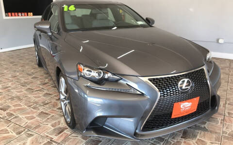 2016 Lexus IS 300 for sale at TOP SHELF AUTOMOTIVE in Newark NJ