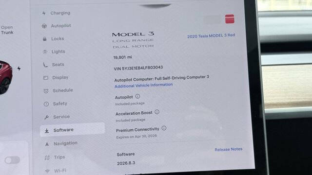 2020 Tesla Model 3 Long Range