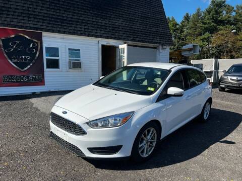 2018 Ford Focus for sale at J & E AUTOMALL in Pelham NH