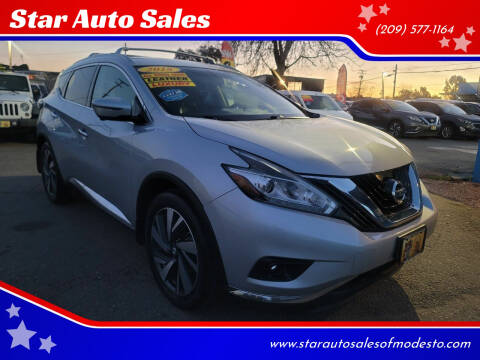 2018 Nissan Murano for sale at Star Auto Sales in Modesto CA