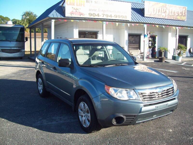2009 Subaru Forester for sale at LONGSTREET AUTO in Saint Augustine FL