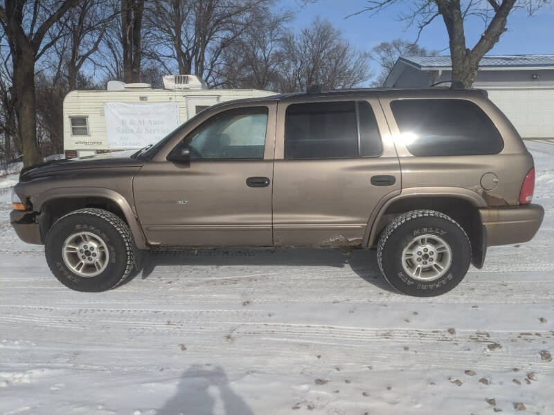 2000 Dodge Durango for sale at B&M Auto Sales and Service LLP in Marion SD