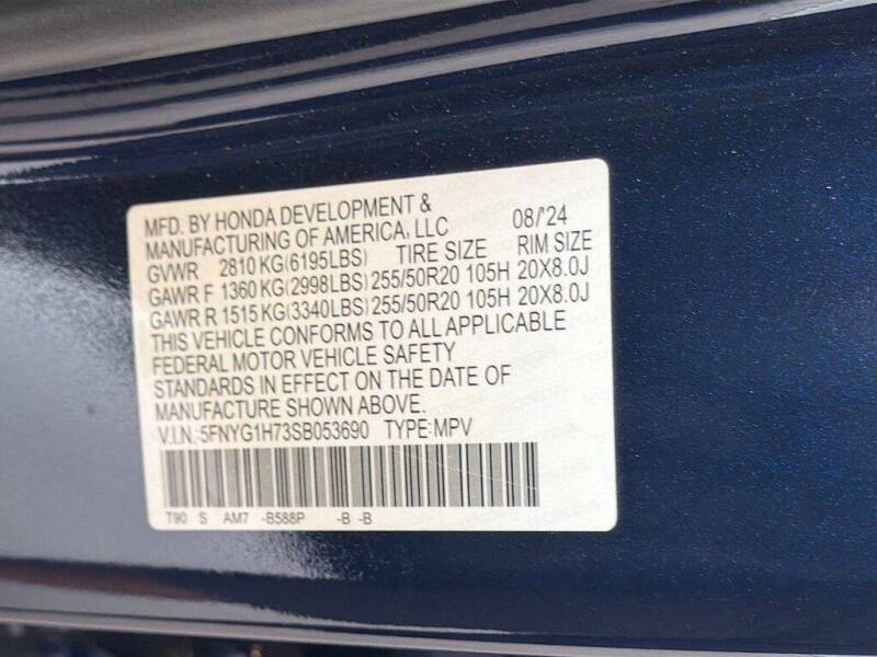 2025 Honda Pilot Touring