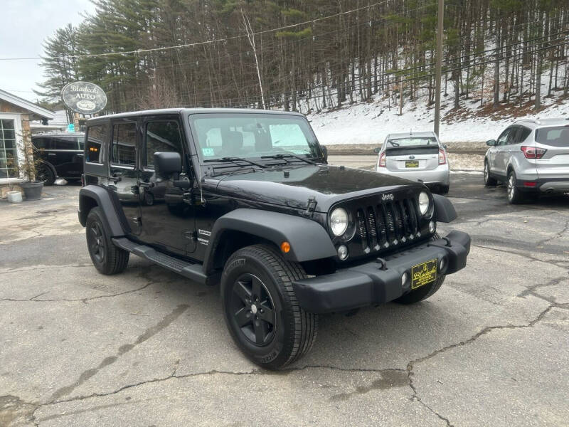 2014 Jeep Wrangler Unlimited for sale at Bladecki Auto LLC in Belmont NH