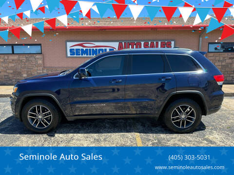 2018 Jeep Grand Cherokee for sale at Seminole Auto Sales in Seminole OK