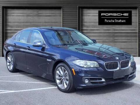 2016 BMW 5 Series for sale at 1 North Preowned in Danvers MA