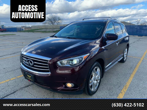 2014 Infiniti QX60 for sale at ACCESS AUTOMOTIVE in Bensenville IL