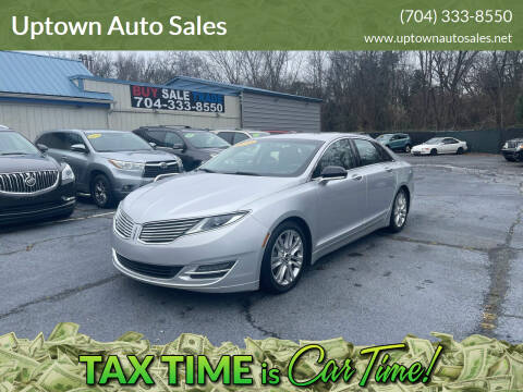 2014 Lincoln MKZ for sale at Uptown Auto Sales in Charlotte NC