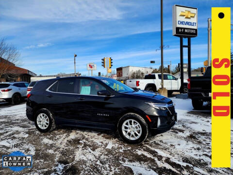 2022 Chevrolet Equinox for sale at A-F MOTORS in Adams WI