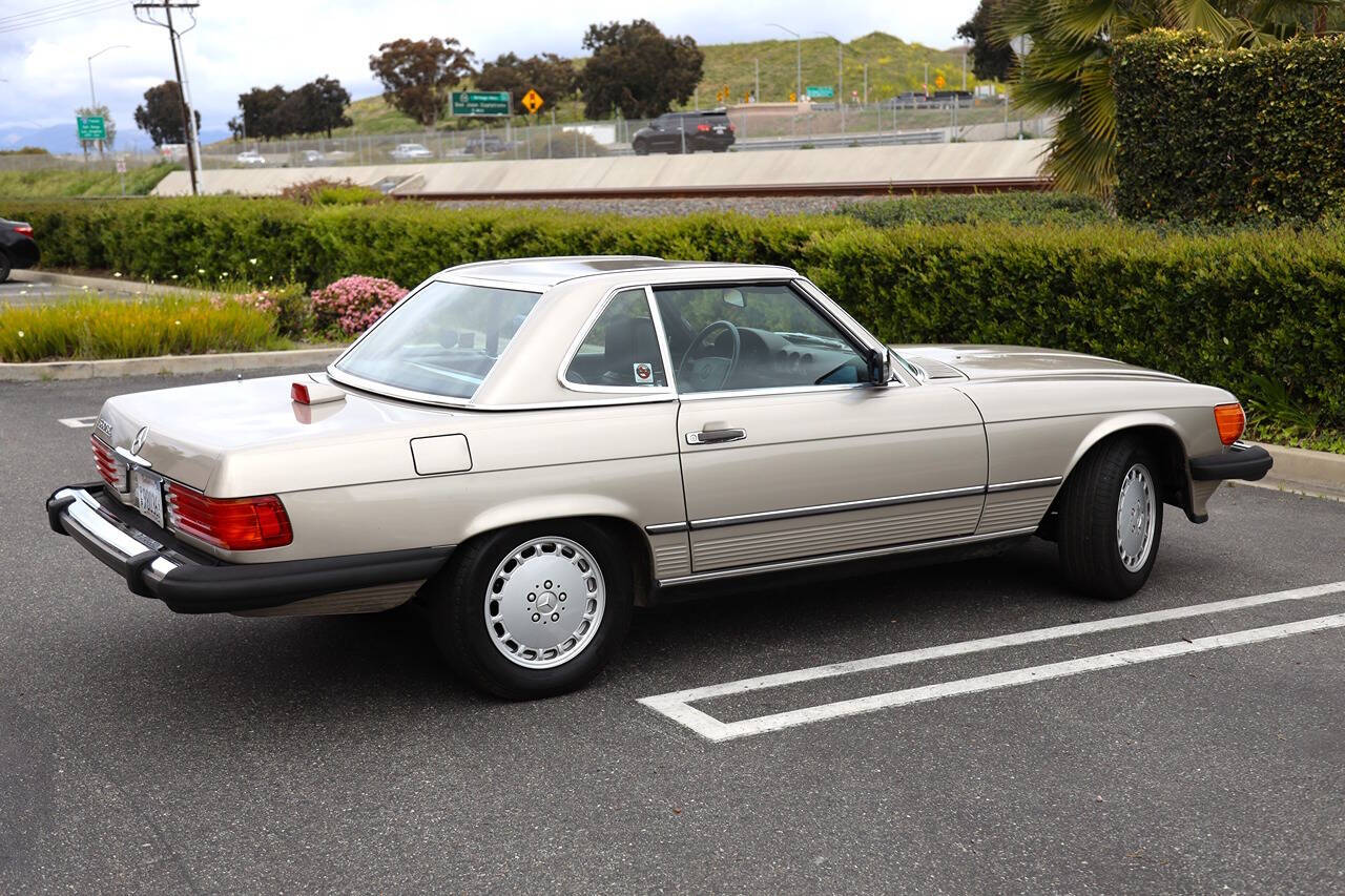 1987 Mercedes-Benz 560-Class for sale at DE AUTOS INC in San Juan Capistrano, CA