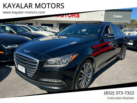 2015 Hyundai Genesis for sale at KAYALAR MOTORS in Houston TX