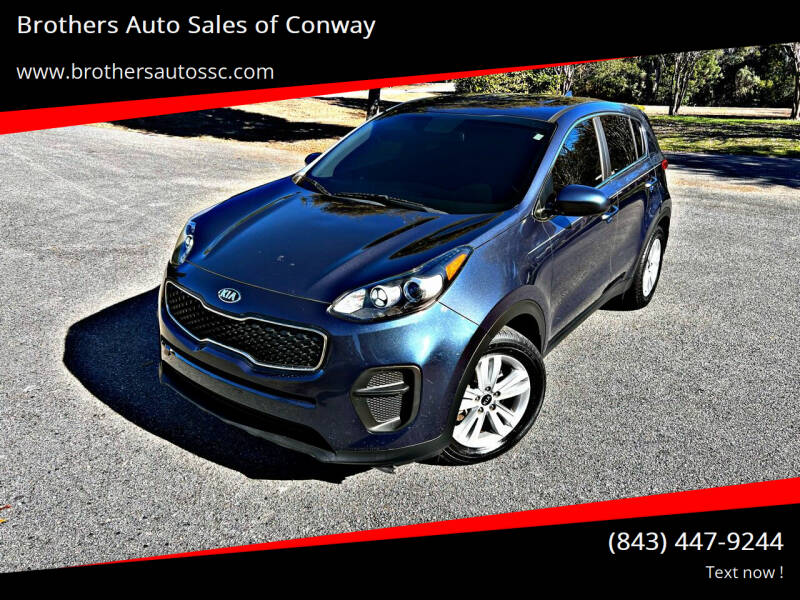 2017 Kia Sportage for sale at Brothers Auto Sales of Conway in Conway SC