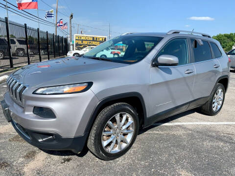 2014 Jeep Cherokee for sale at Fernando's Auto Sales LLC. in Dallas TX