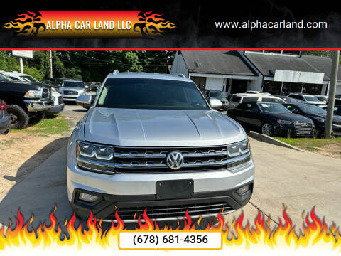 2019 Volkswagen Atlas for sale at Alpha Car Land LLC in Snellville GA