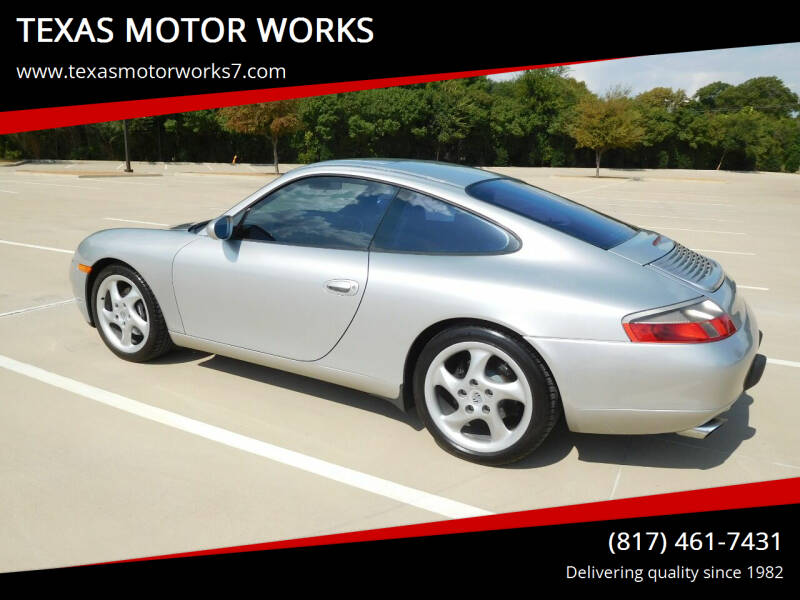 1999 Porsche 911 for sale at TEXAS MOTOR WORKS in Arlington TX