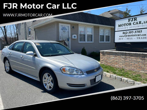 2012 Chevrolet Impala for sale at FJR Motor Car LLC in Mine Hill NJ