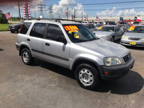 2001 Honda CR-V for sale at Texas 1 Auto Finance in Kemah TX