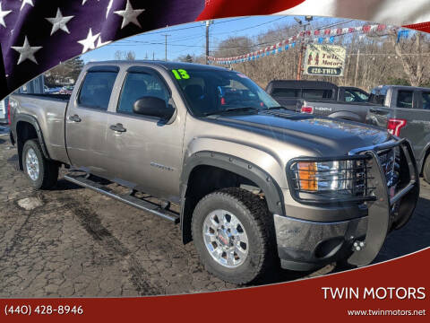 2013 GMC Sierra 2500HD for sale at TWIN MOTORS in Madison OH