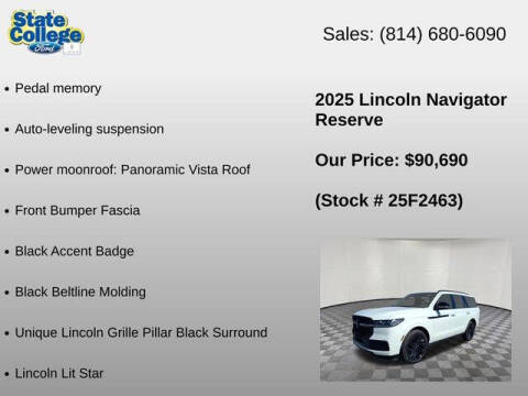 2025 Lincoln Navigator Reserve