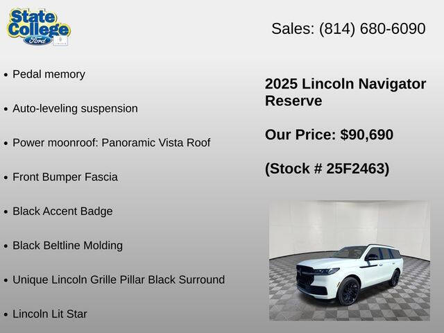 2025 Lincoln Navigator Reserve