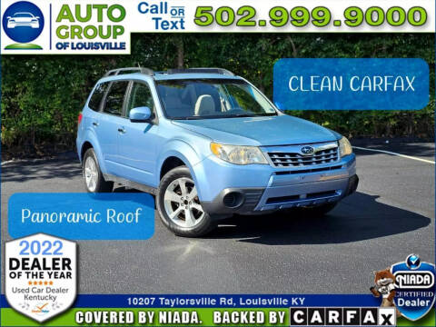 2012 Subaru Forester for sale at Auto Group of Louisville in Louisville KY
