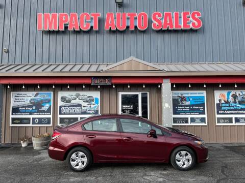 2015 Honda Civic for sale at Impact Auto Sales in Wenatchee WA