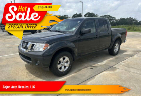 2012 Nissan Frontier for sale at Cajun Auto Resales, LLC in Lafayette LA