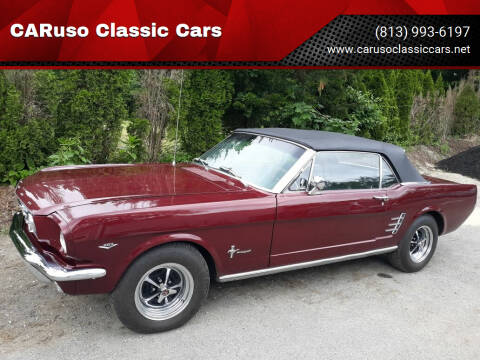 1966 Ford Mustang for sale at CARuso Classics in Tampa FL