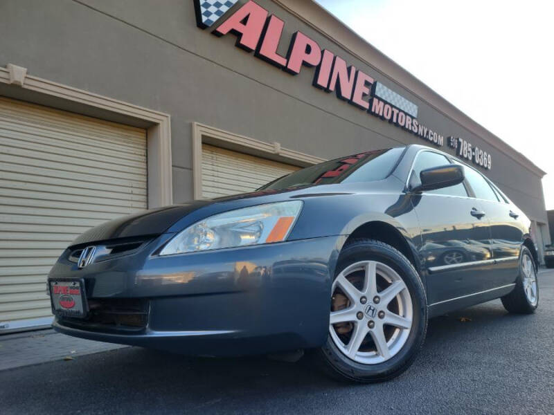2004 Honda Accord for sale at Alpine Motors Certified Pre-Owned in Wantagh NY