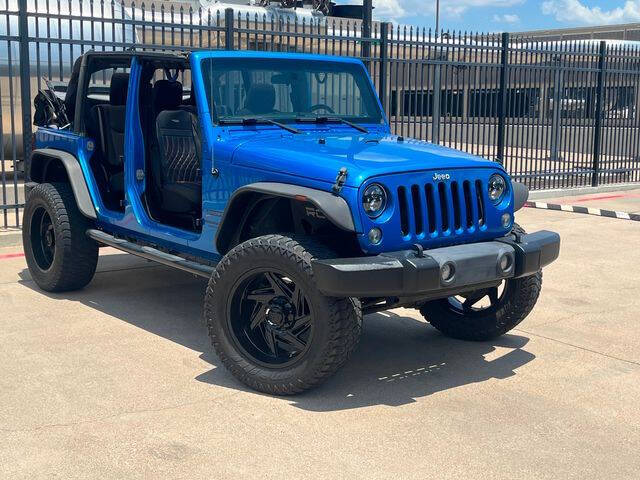 2016 Jeep Wrangler Unlimited for sale at Schneck Motor Company in Plano TX