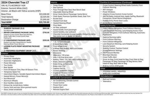 2024 Chevrolet Trax LT