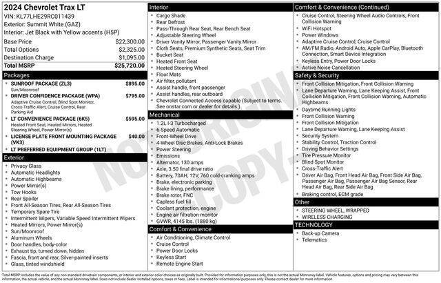 2024 Chevrolet Trax LT