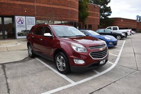 2016 Chevrolet Equinox for sale at Atlanta Cars and Trucks in Kennesaw GA