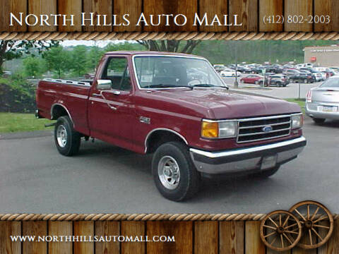 1990 Ford F-150 for sale at North Hills Auto Mall in Pittsburgh PA