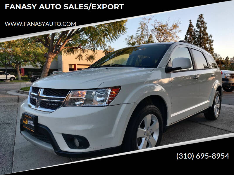 2012 Dodge Journey for sale at FANASY AUTO SALES/EXPORT in Yorba Linda CA