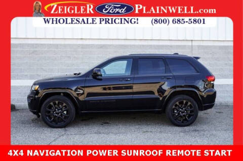 2021 Jeep Grand Cherokee for sale at Zeigler Ford of Plainwell in Plainwell MI