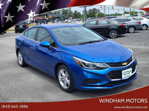 2016 Chevrolet Cruze for sale at Windham Motors in Florence SC