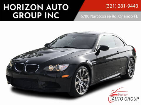 2010 BMW M3 for sale at HORIZON AUTO GROUP INC in Orlando FL