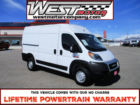 2019 RAM ProMaster for sale at West Motor Company in Preston ID