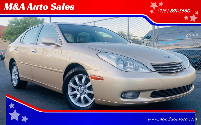 2002 Lexus ES 300 for sale at M&A Auto Sales in Sacramento CA