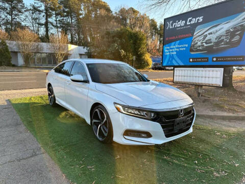 2019 Honda Accord for sale at Xride Cars in Raleigh NC