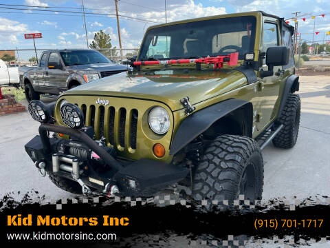 2007 Jeep Wrangler for sale at Kid Motors Inc in El Paso TX