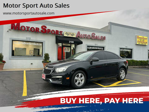 2015 Chevrolet Cruze for sale at Motor Sport Auto Sales in Waukegan IL