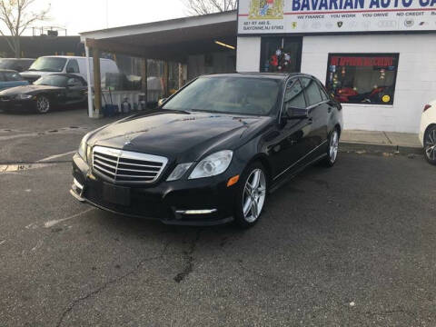 2013 Mercedes-Benz E-Class for sale at Bavarian Auto Gallery in Bayonne NJ