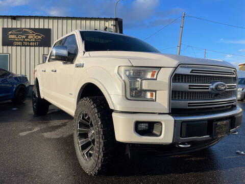2017 Ford F-150 for sale at BELOW BOOK AUTO SALES in Idaho Falls ID