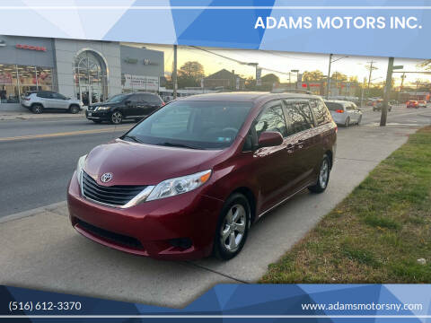 2011 Toyota Sienna for sale at Adams Motors INC. in Inwood NY