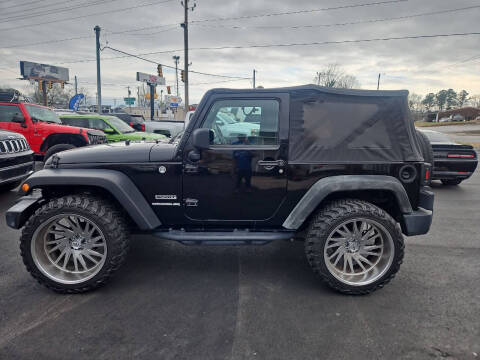 2017 Jeep Wrangler for sale at One Stop Auto Group in Anderson SC